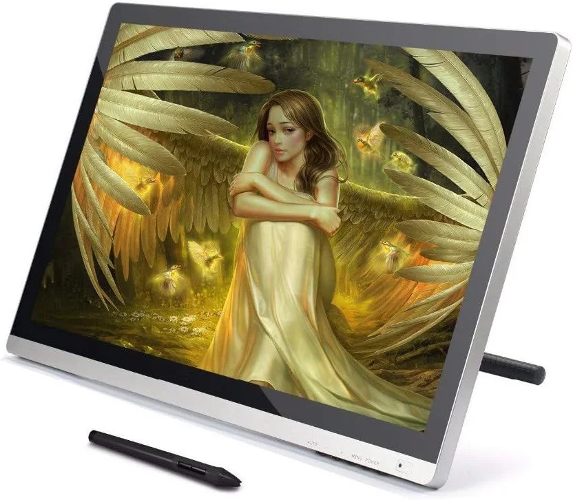 صفحه نمایش طراحی تبلت گرافیکی 21.5 اینچی با 8192 سطح فشار قلم، صفحه نمایش حرفه ای IPS HD برای ویندوز و مک