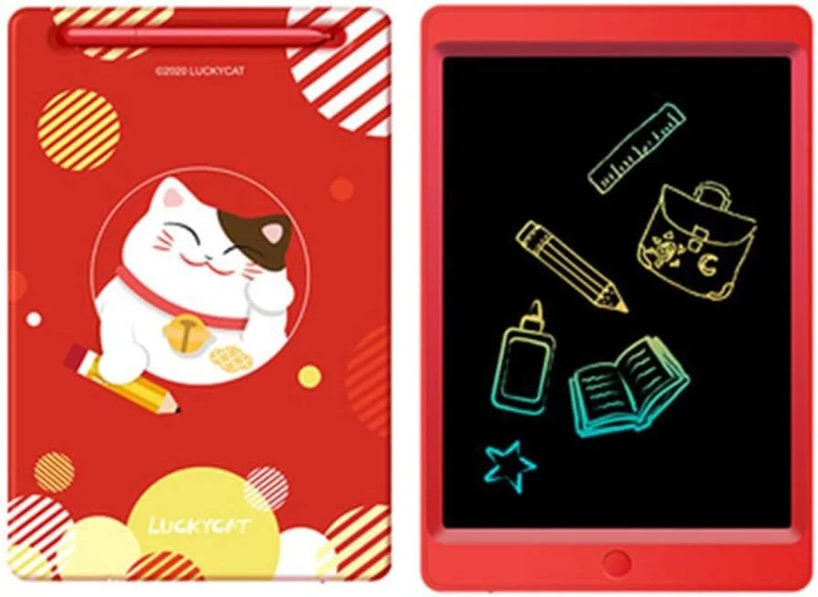 تبلت نوشتاری LCD رنگارنگ محافظ محیط زیست برای کودکان، تبلت طراحی 10.5 اینچی، تابلوی پیام دیجیتال الکترونیکی، تبلت طراحی گرافیکی با کلید قفل برای ایمنی خانه، مدرسه و اداره