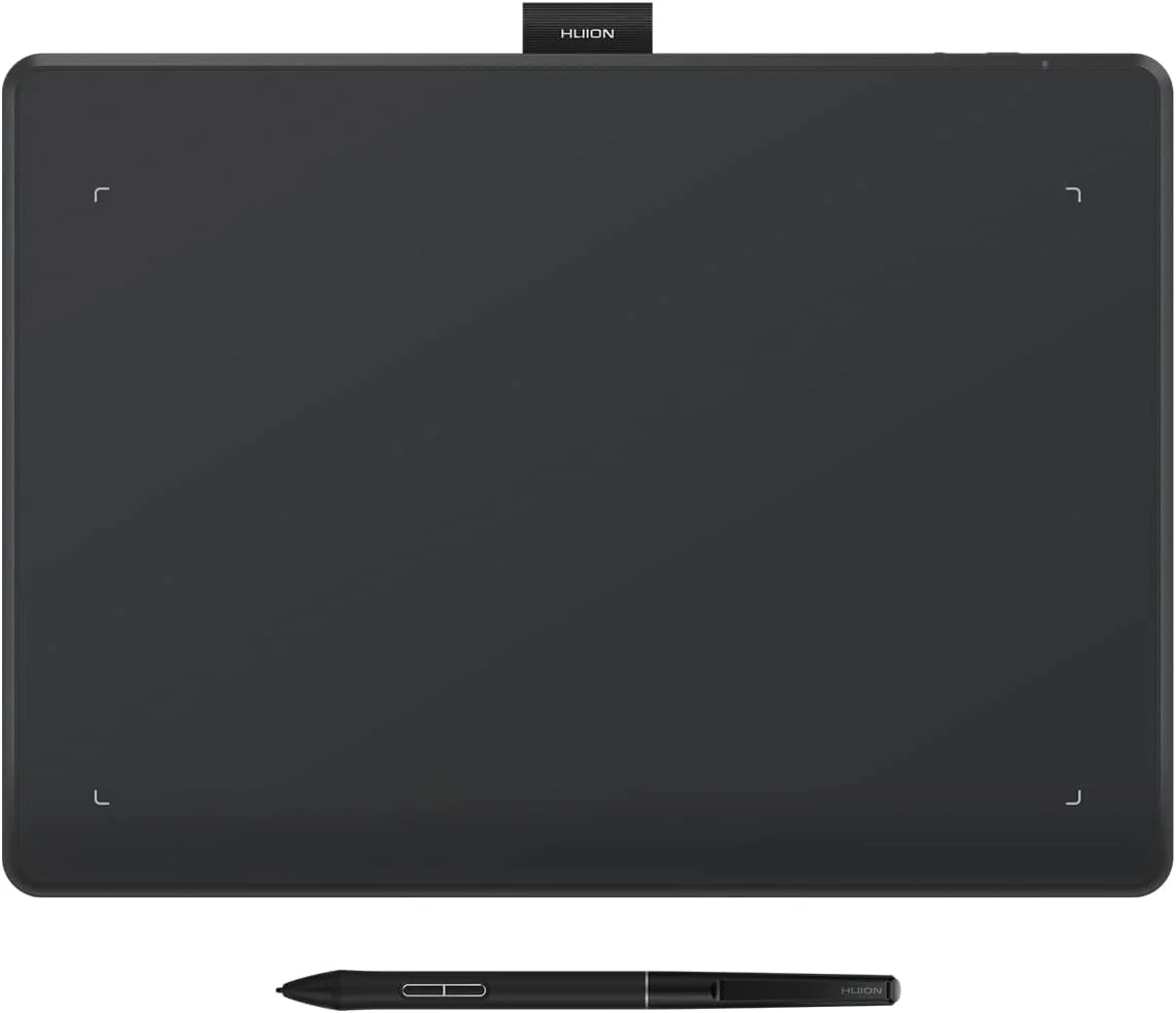 تبلت طراحی بی سیم HUION Inspiroy Frego سایز متوسط، تبلت گرافیکی بلوتوثی 10 در 6.25 اینچ، قابل حمل برای طراحی، نوشتن، ویرایش عکس، تدریس، سازگار با ویندوز، مک، اندروید و لینوکس