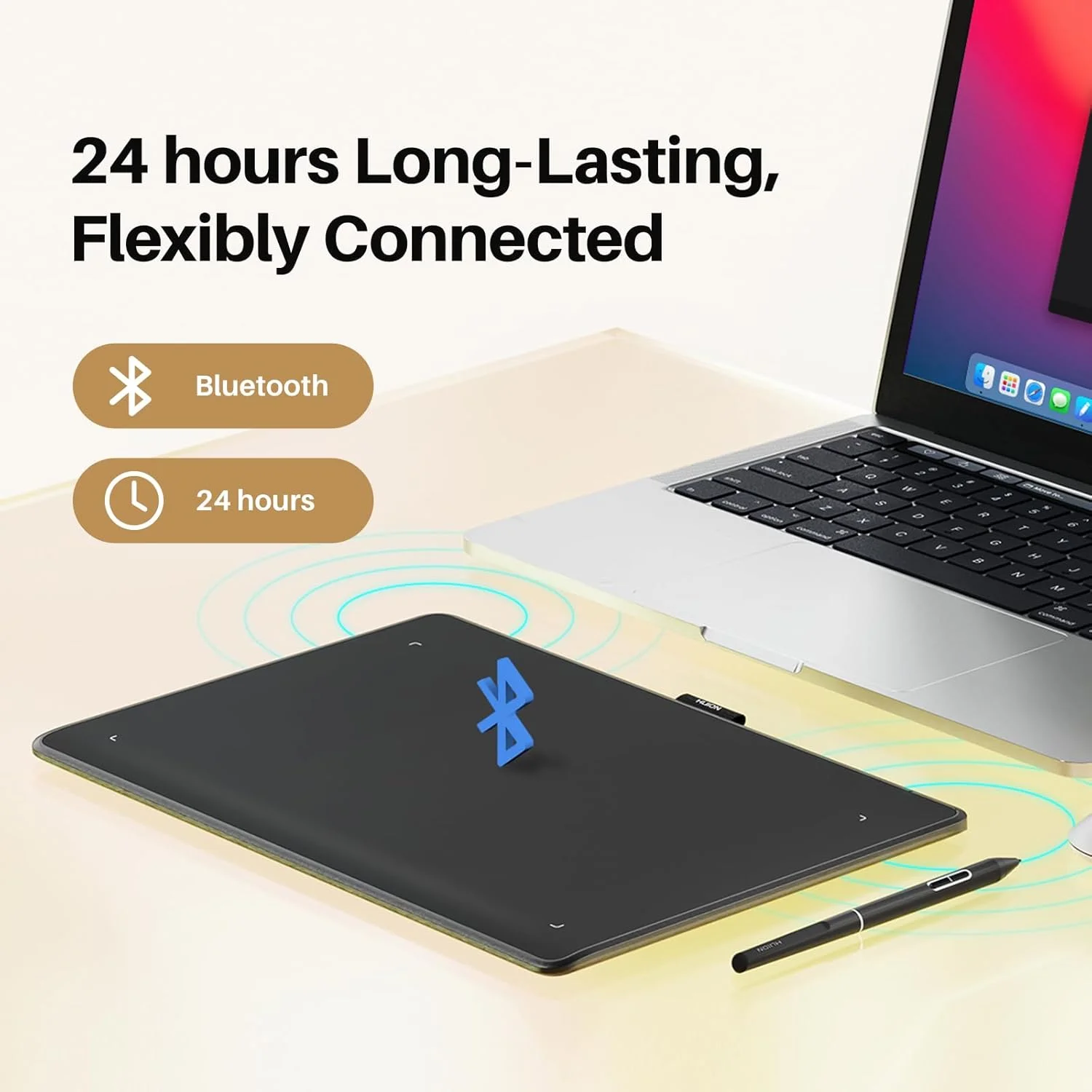 تبلت طراحی بی سیم HUION Inspiroy Frego سایز متوسط، تبلت گرافیکی بلوتوثی 10 در 6.25 اینچ، قابل حمل برای طراحی، نوشتن، ویرایش عکس، تدریس، سازگار با ویندوز، مک، اندروید و لینوکس تبلت طراحی بی سیم HUION Inspiroy Frego سایز متوسط، تبلت گرافیکی بلوتوثی 10 در 6.25 اینچ، قابل حمل برای طراحی، نوشتن، ویرایش عکس، تدریس، سازگار با ویندوز، مک، اندروید و لینوکس