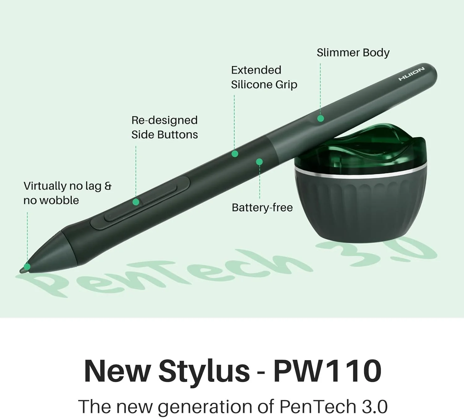 تبلت طراحی HUION Inspiroy 2 سایز متوسط مدل 2023 با اسکرول ویل، 8 کلید قابل تنظیم، قلم بدون نیاز به باتری برای هنر دیجیتال، طراحی، اسکچ، تبلت گرافیکی 9x5 اینچی سازگار با مک، کامپیوتر و موبایل، سبز تبلت طراحی HUION Inspiroy 2 سایز متوسط مدل 2023 با اسکرول ویل، 8 کلید قابل تنظیم، قلم بدون نیاز به باتری برای هنر دیجیتال، طراحی، اسکچ، تبلت گرافیکی 9x5 اینچی سازگار با مک، کامپیوتر و موبایل، سبز