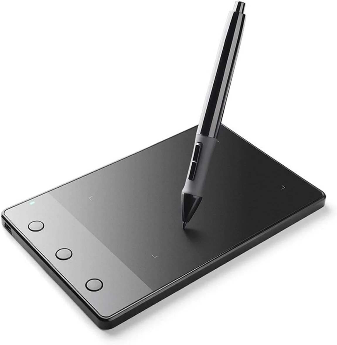 تبلت گرافیکی، تبلت طراحی دیجیتال حرفه ای، با 3 کلید میانبر و قلم استایلوس بدون باتری، تخته نوشتن، سازگار با تلفن های Mac/Window/Android