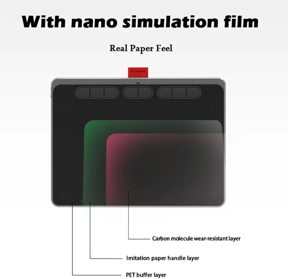 تبلت طراحی گرافیکی فوق العاده نازک برای خلق آثار هنری و طراحی با قلم بدون نیاز به باتری، دارای 8192 سطح فشار، 8 کلید میانبر قابل تنظیم، سازگار با گوشی های اندرویدی دارای OTG برای طراحی، آموزش آنلاین تبلت طراحی گرافیکی فوق العاده نازک برای خلق آثار هنری و طراحی با قلم بدون نیاز به باتری، دارای 8192 سطح فشار، 8 کلید میانبر قابل تنظیم، سازگار با گوشی های اندرویدی دارای OTG برای طراحی، آموزش آنلاین
