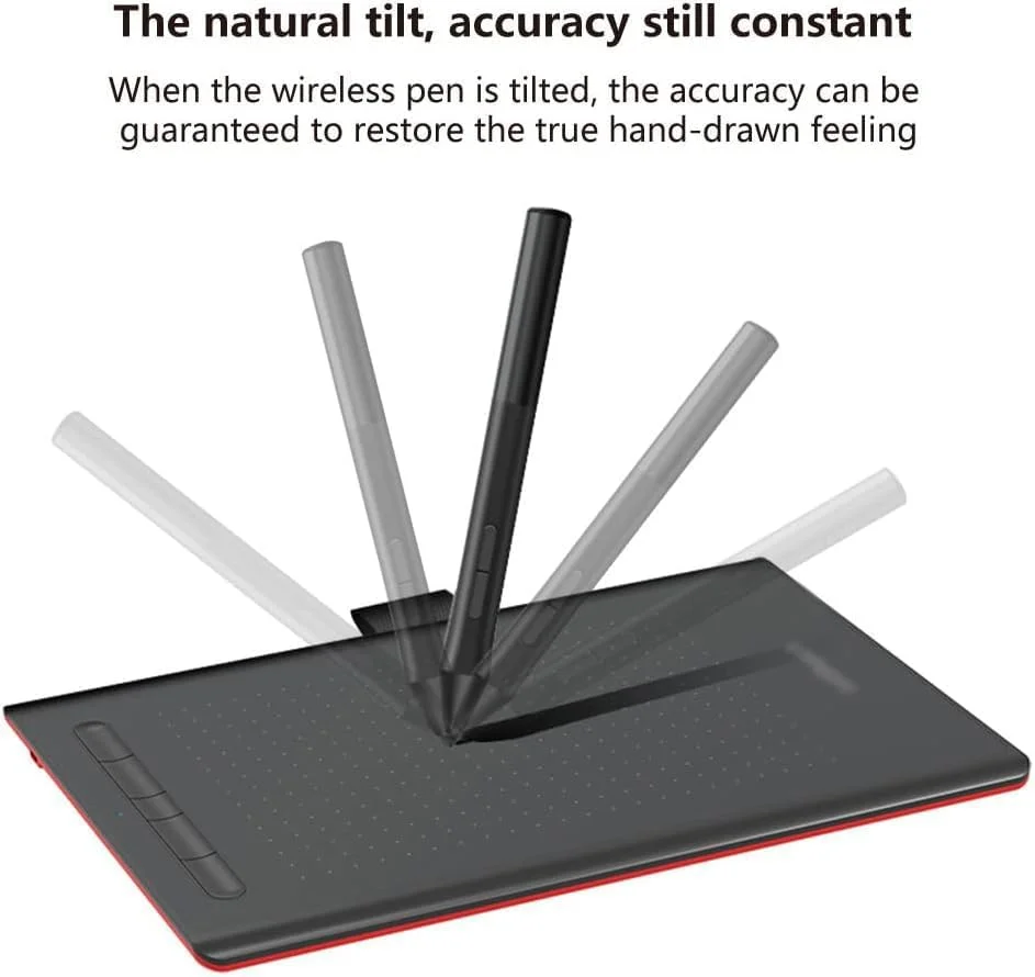 تبلت طراحی گرافیکی WP9622N با حساسیت فشار 8192 سطح، رزولوشن 5080LPI، سرعت خواندن 230PPS و اتصال USB تبلت طراحی گرافیکی WP9622N با حساسیت فشار 8192 سطح، رزولوشن 5080LPI، سرعت خواندن 230PPS و اتصال USB