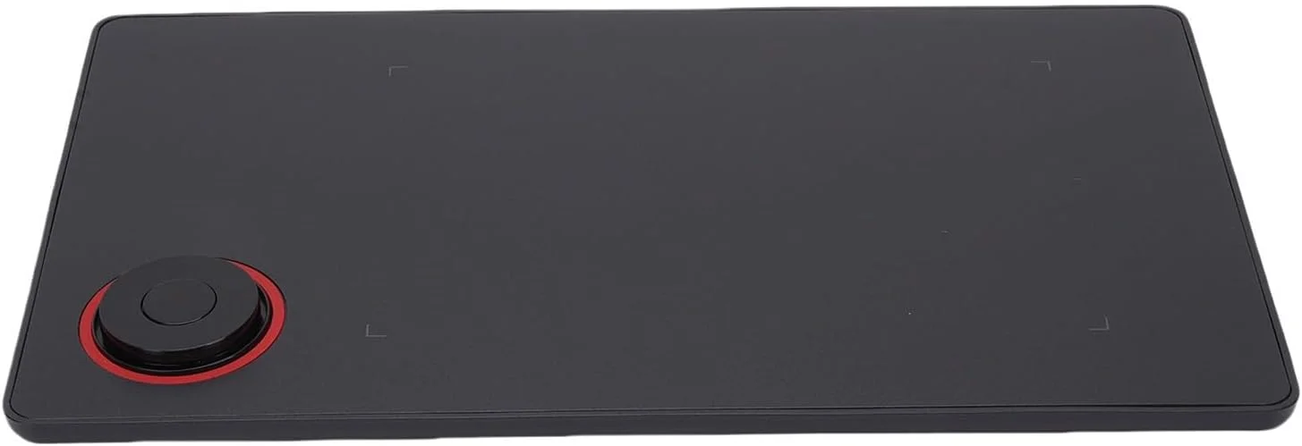 تبلت گرافیکی با قلم حساس به فشار 8192 سطح برای طراحی، تبلت هنری دیجیتال برای موبایل و کامپیوتر، آموزش آنلاین، طراحی کلید مرکزی M