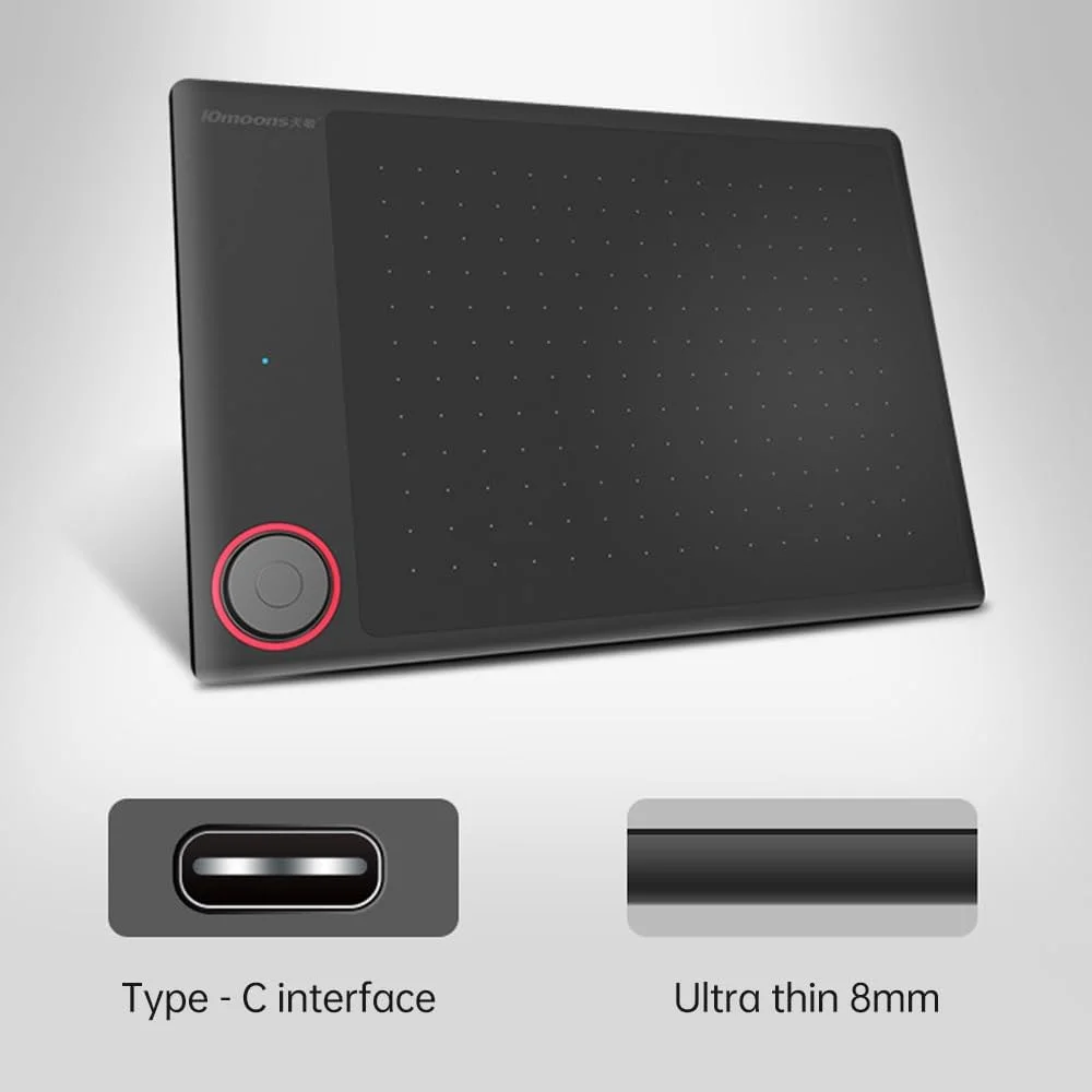 تبلت طراحی دیجیتال G30 با صفحه کار 7 در 5 اینچ، 8192 سطح حساسیت به فشار، نرخ نمونه برداری 233PPS