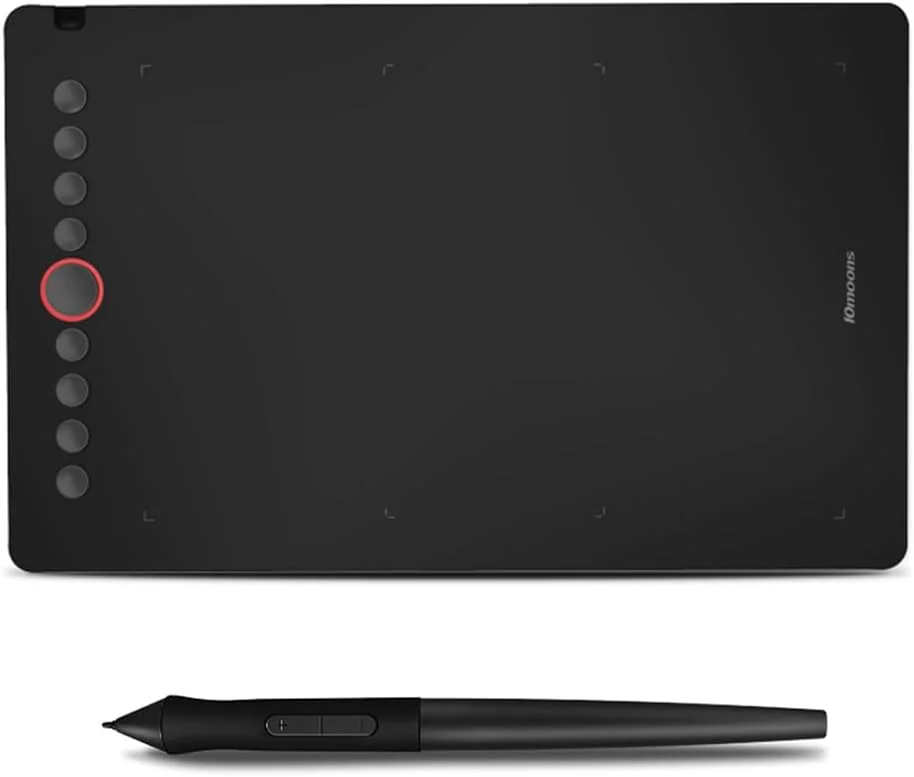 تبلت طراحی گرافیکی دیجیتال با ناحیه کار 9.45x6.1 اینچ، 8192 سطح حساسیت، 330PPS با قلم بدون نیاز به باتری، پشتیبانی از اتصال به کامپیوتر، موبایل و لپ تاپ، سازگار با ویندوز، مک و اندروید برای ystore تبلت طراحی گرافیکی دیجیتال با ناحیه کار 9.45x6.1 اینچ، 8192 سطح حساسیت، 330PPS با قلم بدون نیاز به باتری، پشتیبانی از اتصال به کامپیوتر، موبایل و لپ تاپ، سازگار با ویندوز، مک و اندروید برای ystore