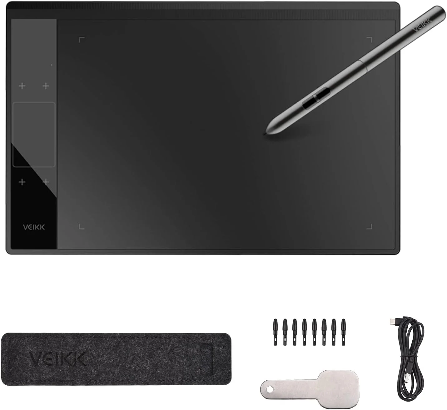 تبلت طراحی گرافیکی A30 با صفحه فعال بزرگ 10 در 6 اینچ، کنترل لمسی هوشمند، 8192 سطح فشار، قلم بدون باتری، 8 نوک قلم، سازگار با ویندوز تبلت طراحی گرافیکی A30 با صفحه فعال بزرگ 10 در 6 اینچ، کنترل لمسی هوشمند، 8192 سطح فشار، قلم بدون باتری، 8 نوک قلم، سازگار با ویندوز