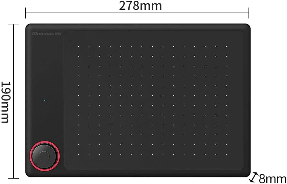تبلت طراحی دیجیتال گرافلسو G30 با ناحیه کاری 7 در 5 اینچ، حساسیت فشار 8192 سطح و نرخ نمونه برداری 233PPS