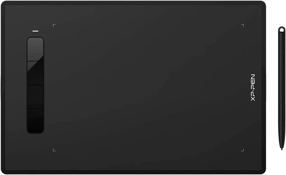 تبلت گرافیکی XP-PEN G960S سایز 9 در 6 اینچ به همراه قلم با 8192 سطح حساسیت به فشار و پشتیبانی از تیلت 60 درجه، سازگار با ویندوز/مک/اندروید