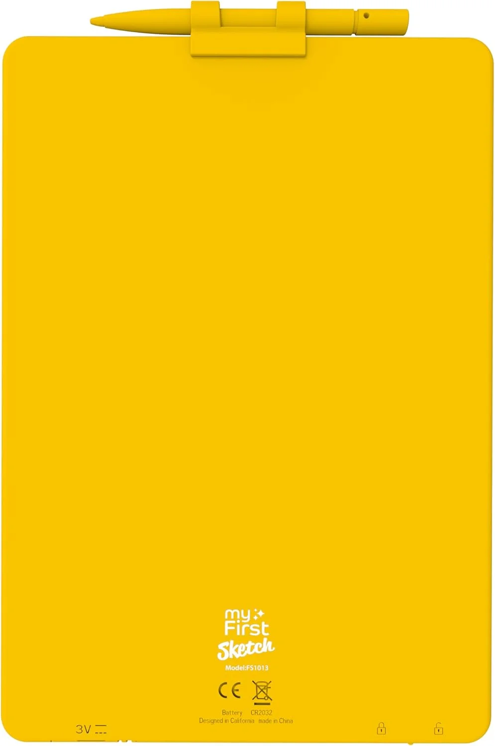 اولین تبلت طراحی 10 اینچی زرد رنگ کودکانه من