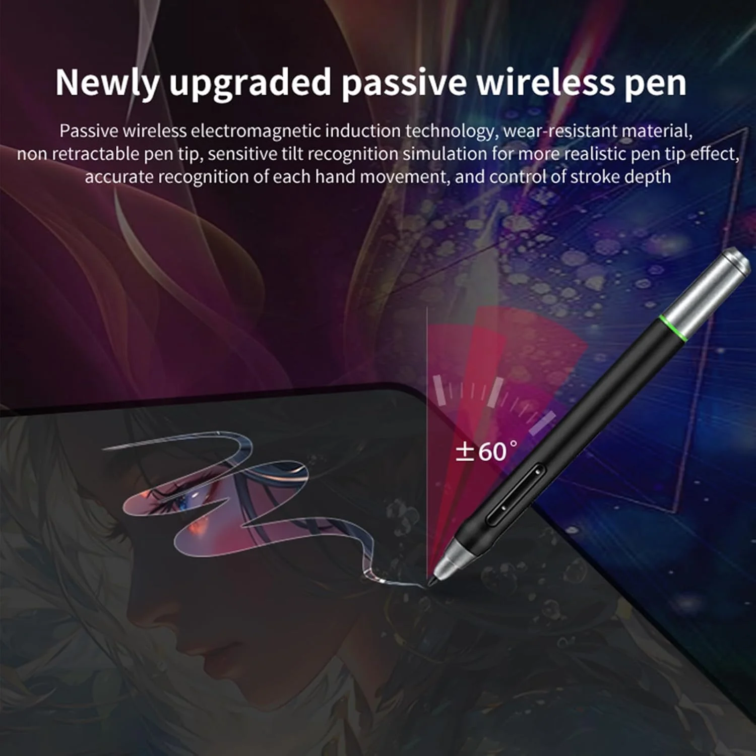 نمایشگر تبلت طراحی گرافیکی Fawoonu 16HD 15.6 اینچی IPS، رزولوشن بالا 1920 * 1080، سطح فشار 16K با قلم استایلوس، 20 عدد نوک قلم، دیسک USB 16 گیگابایتی، دستکش، پارچه تمیز کننده نمایشگر تبلت طراحی گرافیکی Fawoonu 16HD 15.6 اینچی IPS، رزولوشن بالا 1920 * 1080، سطح فشار 16K با قلم استایلوس، 20 عدد نوک قلم، دیسک USB 16 گیگابایتی، دستکش، پارچه تمیز کننده