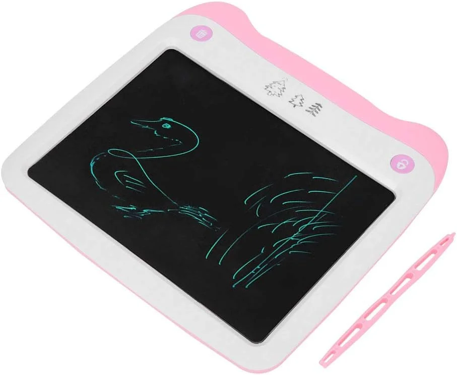 تبلت گرافیکی الکترونیکی 8.5 اینچی به همراه قلم، تخته طراحی LED، مناسب کودکان و بزرگسالان (تخته دستنویس LCD (صورتی)) تبلت گرافیکی الکترونیکی 8.5 اینچی به همراه قلم، تخته طراحی LED، مناسب کودکان و بزرگسالان (تخته دستنویس LCD (صورتی))