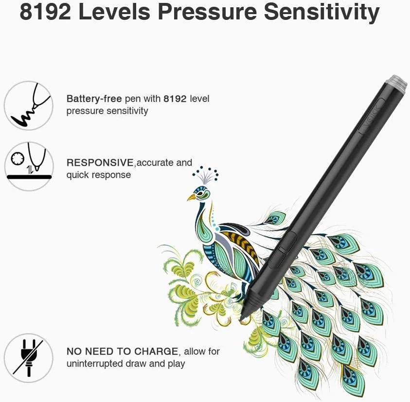 تبلت طراحی A15، تبلت گرافیکی 10x6 اینچی با 8192 سطح حساسیت، 5080 LPI، دکمه مشکی تبلت طراحی A15، تبلت گرافیکی 10x6 اینچی با 8192 سطح حساسیت، 5080 LPI، دکمه مشکی
