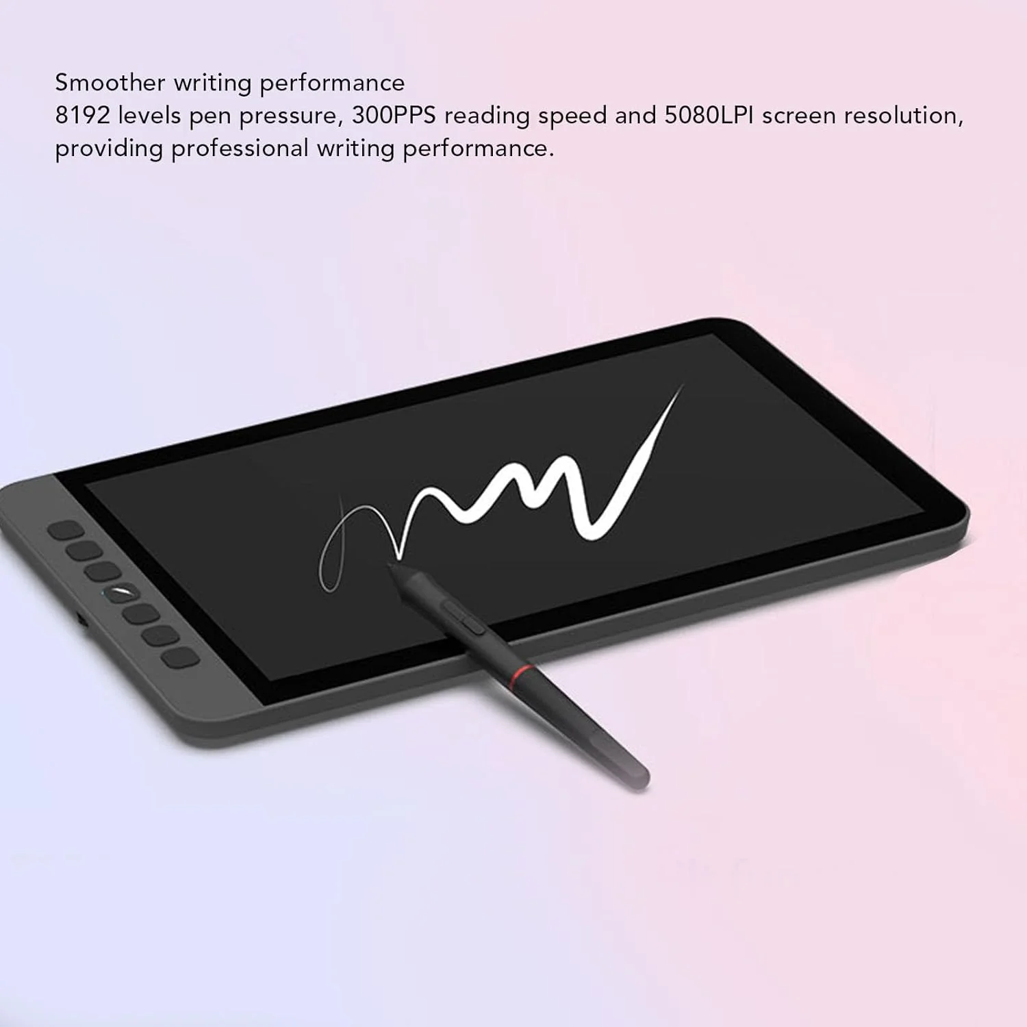 تبلت طراحی 11.6 اینچی با صفحه نمایش فول اچ دی SRGB، 6 کلید میانبر، مناسب برای هنر دیجیتال و یادداشت برداری، قلم بدون نیاز به باتری تبلت طراحی 11.6 اینچی با صفحه نمایش فول اچ دی SRGB، 6 کلید میانبر، مناسب برای هنر دیجیتال و یادداشت برداری، قلم بدون نیاز به باتری