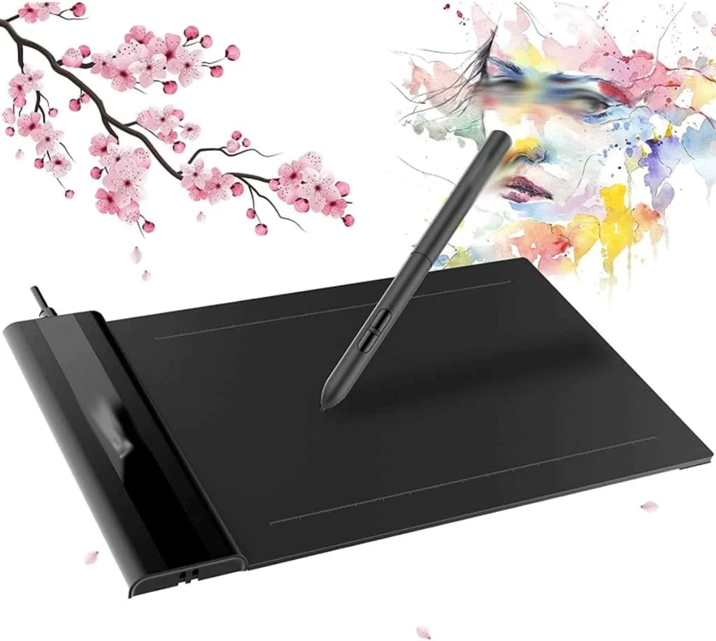 تبلت طراحی گرافیکی با قلم بدون باتری 8192 سطح پشتیبانی از اندروید، ویندوز و مک برای بازی OSU