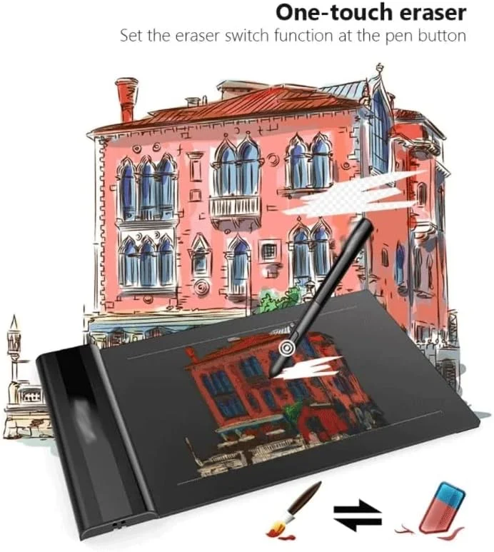 تبلت طراحی گرافیکی با قلم بدون باتری 8192 سطح پشتیبانی از اندروید، ویندوز و مک برای بازی OSU تبلت طراحی گرافیکی با قلم بدون باتری 8192 سطح پشتیبانی از اندروید، ویندوز و مک برای بازی OSU