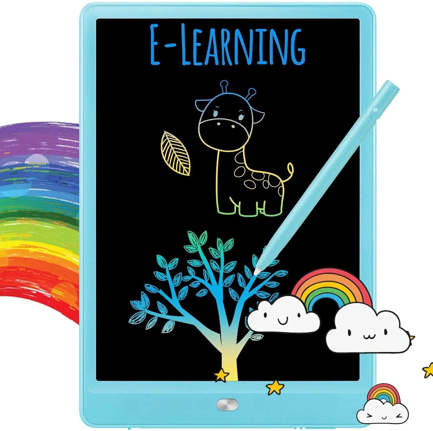 تبلت نوشتن LCD، تبلت گرافیکی الکترونیکی نویسنده دیجیتال رنگارنگ، تخته نوشتن سبک و قابل حمل برای کودکان تبلت نوشتن LCD، تبلت گرافیکی الکترونیکی نویسنده دیجیتال رنگارنگ، تخته نوشتن سبک و قابل حمل برای کودکان