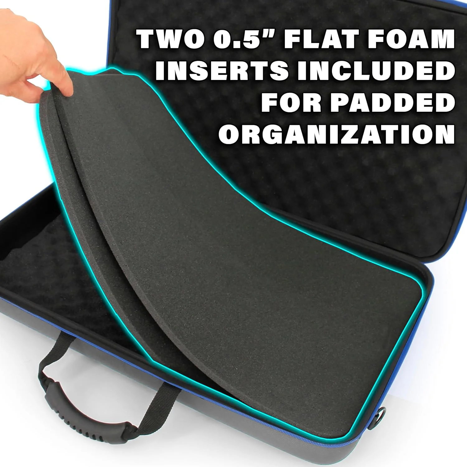 کیف تبلت گرافیکی کیسمتیکس سازگار با Wacom Cintiq Pro 22، Huion Kamvas 20 و سایر لوازم جانبی تبلت طراحی تا 22 اینچ، شامل بند حمل کیف تبلت گرافیکی کیسمتیکس سازگار با Wacom Cintiq Pro 22، Huion Kamvas 20 و سایر لوازم جانبی تبلت طراحی تا 22 اینچ، شامل بند حمل