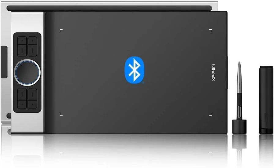 تبلت گرافیکی بلوتوثی XP-PEN Deco Pro SW، تبلت طراحی بی سیم برای نقاشی و آموزش از راه دور
