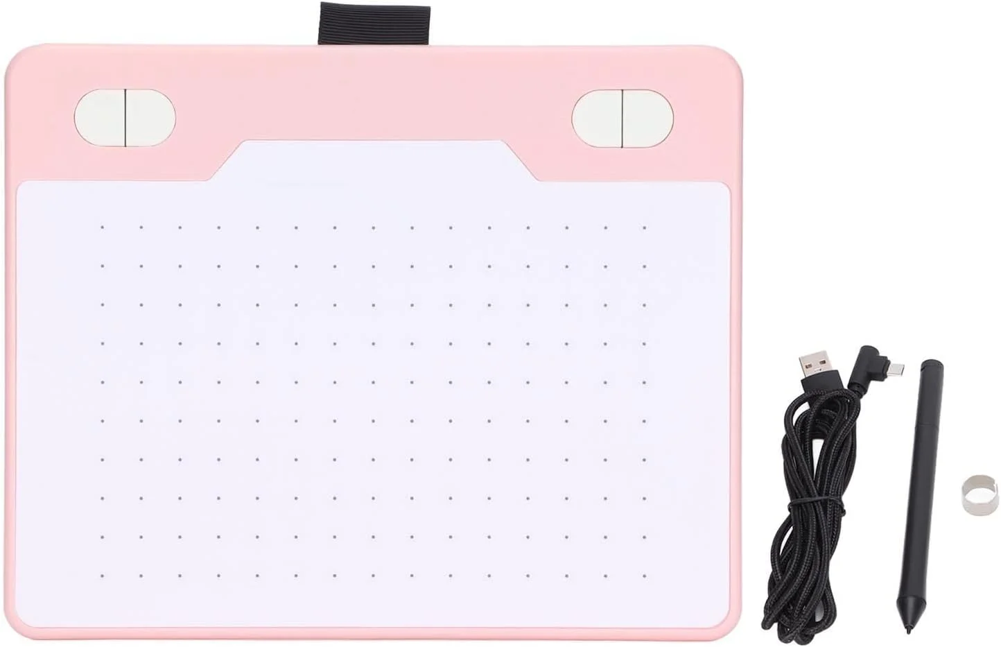 تبلت دیجیتال، تشخیص خودکار القای الکترومغناطیسی سرعت خواندن سریع رزولوشن 5080LPI تبلت طراحی گرافیکی برای تلفن ها و تبلت ها (صورتی)