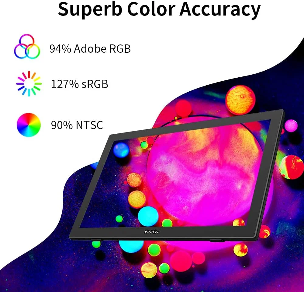 مانیتور طراحی گرافیکی XP-PEN Artist24 با صفحه نمایش 23.8 اینچی 2K QHD با پوشش 127% sRGB و لایهبندی کامل، قلم بدون نیاز به باتری با پشتیبانی از Tilt، سازگار با ویندوز و مک مانیتور طراحی گرافیکی XP-PEN Artist24 با صفحه نمایش 23.8 اینچی 2K QHD با پوشش 127% sRGB و لایهبندی کامل، قلم بدون نیاز به باتری با پشتیبانی از Tilt، سازگار با ویندوز و مک