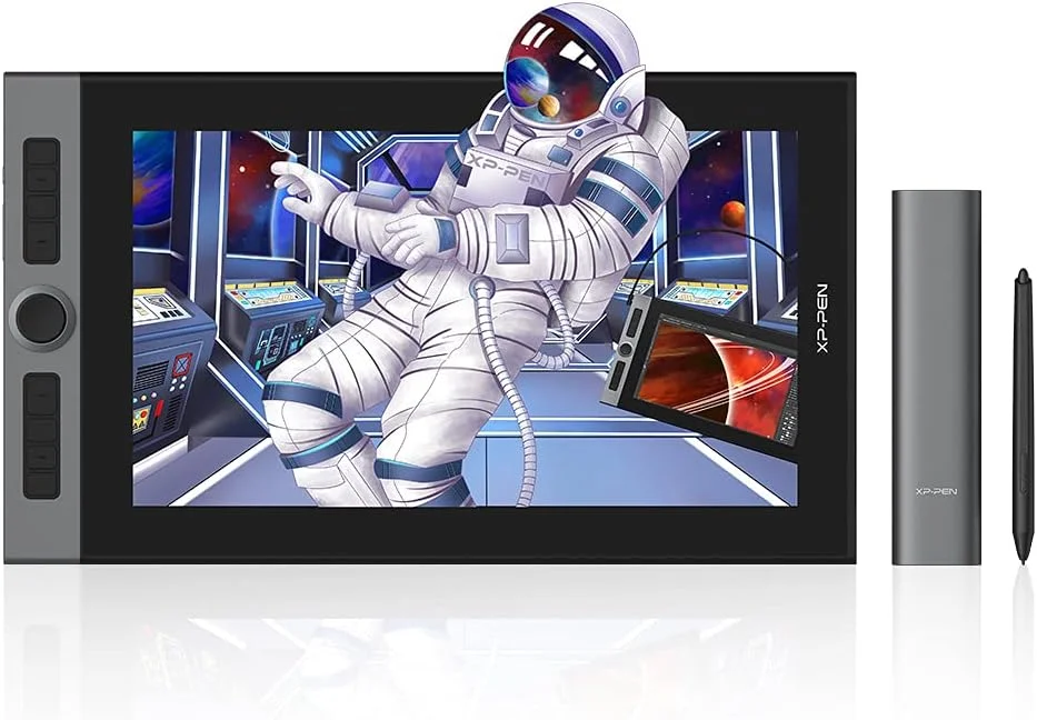 مانیتور تبلت گرافیکی XP-PEN Artist Pro 16 با قلم هوشمند X3، تبلت طراحی 15.4 اینچی با پوشش 133% sRGB برای ویندوز و مک