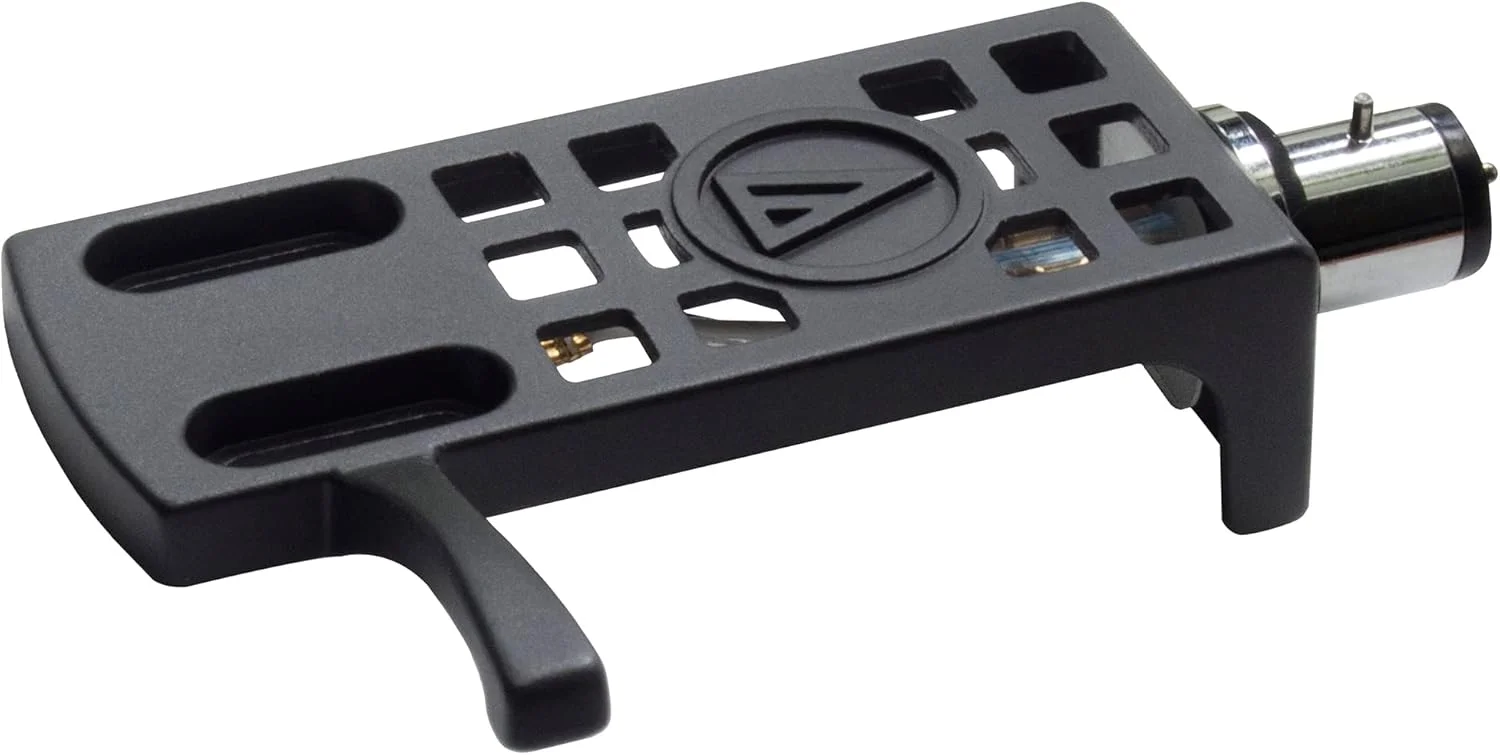 هدشل یونیورسال Audio-Technica AT-HS10BK 1/2 اینچی برای کارتریج‌های گرامافون 4 پین، مشکی