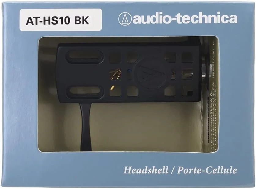 هدشل یونیورسال Audio-Technica AT-HS10BK 1/2 اینچی برای کارتریج‌های گرامافون 4 پین، مشکی