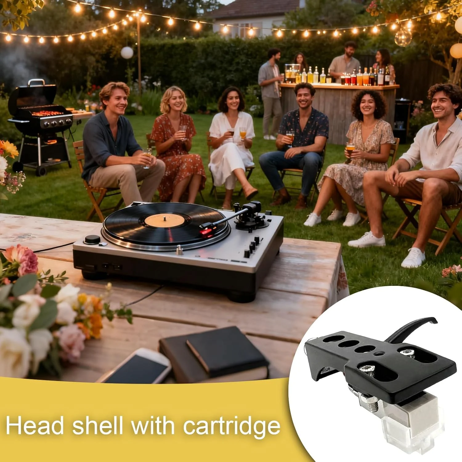 کارتریج گرامافون | قابلیت تنظیم با کیفیت بالا | جایگزین کارتریج گرامافون | برای سیستم صوتی خانگی، نظارت استودیویی، نگهداری روتین و کلکسیونرها