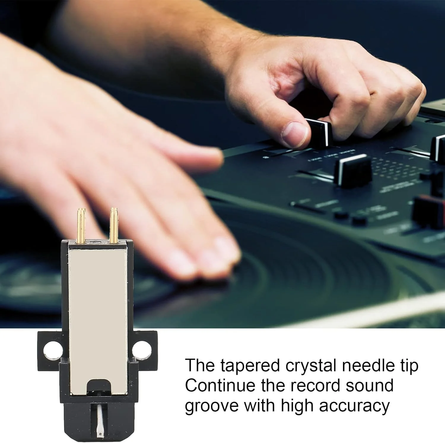 کارتریج مغناطیسی جایگزین Bewinner، دقت بالا، وضوح عالی و عملکرد دقیق برای گرامافون کارتریج مغناطیسی جایگزین Bewinner، دقت بالا، وضوح عالی و عملکرد دقیق برای گرامافون