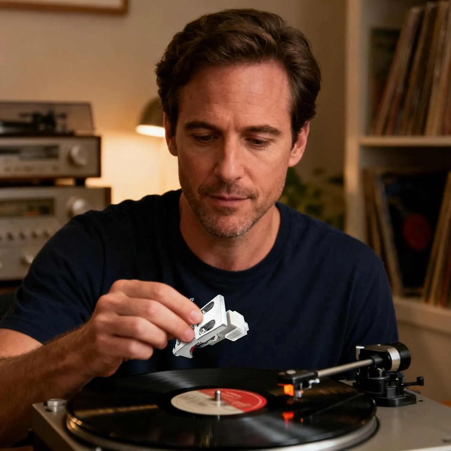 کارتریج گرامافون | نصب آسان و قابل تنظیم | کارتریج گرامافون پخش صفحه | برای سیستم صوتی خانگی، نظارت استودیویی و کلکسیونرها