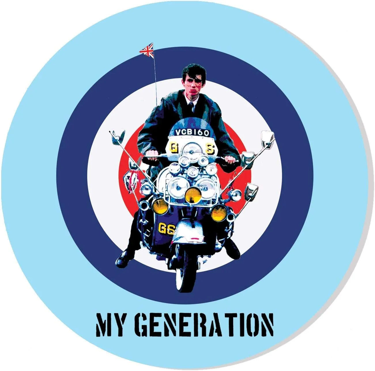صفحه لغزنده گرامافون طرح My Generation مناسب برای صفحات ۱۲ اینچی