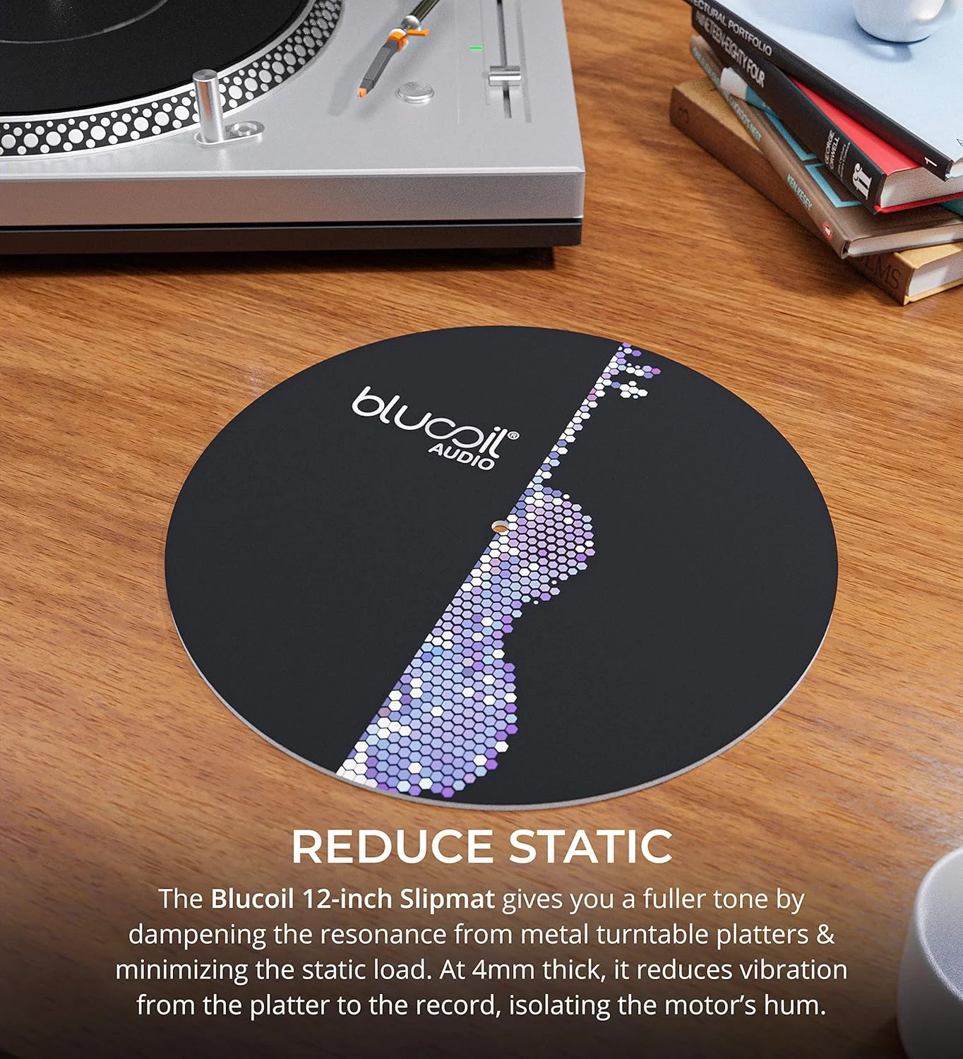 صفحه لغزنده گرامافون 12 اینچی بلوکویل با ضخامت 4 میلی متر - محافظت از صفحه های LP