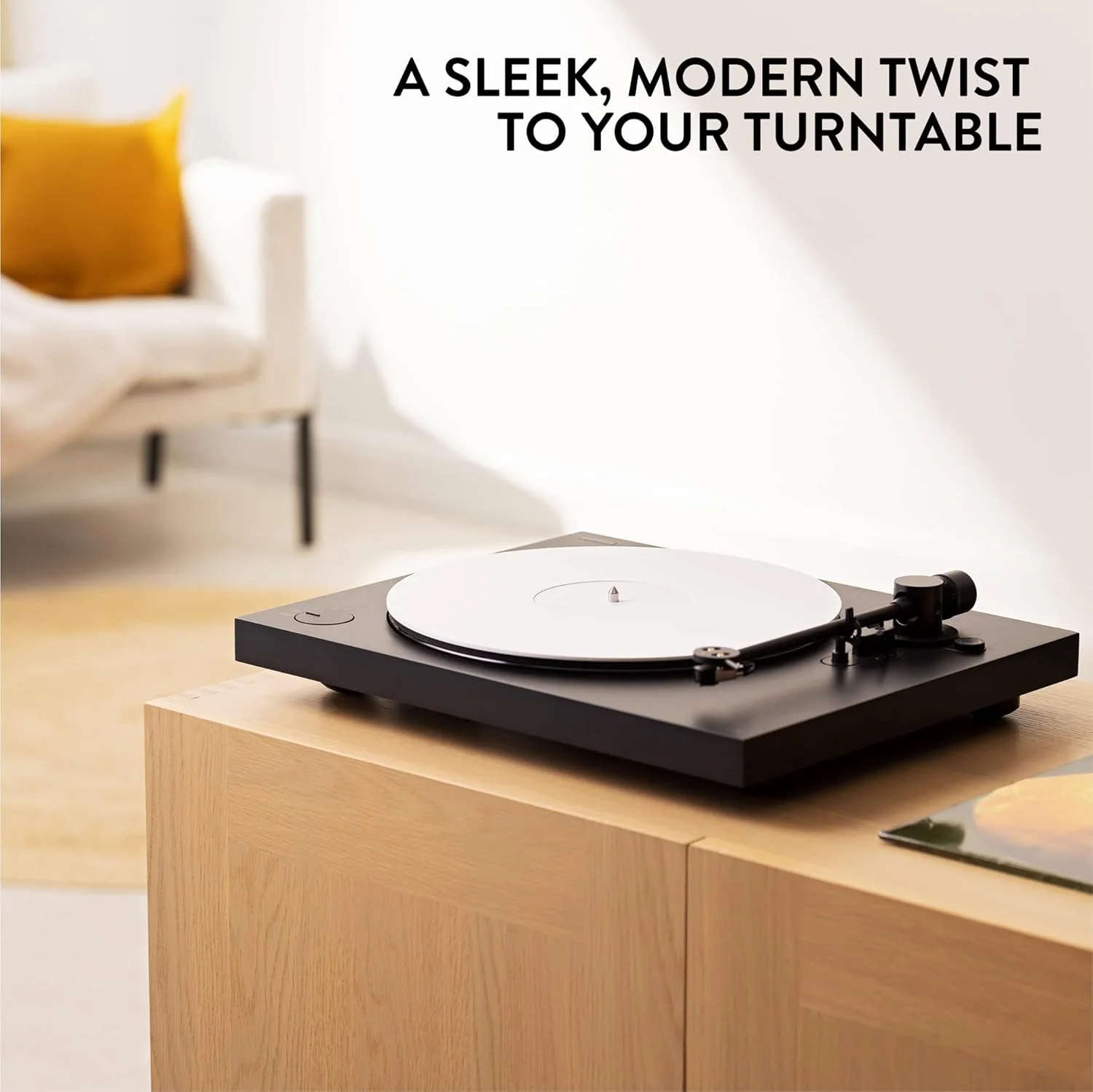 صفحه لغزنده گرامافون - سفید