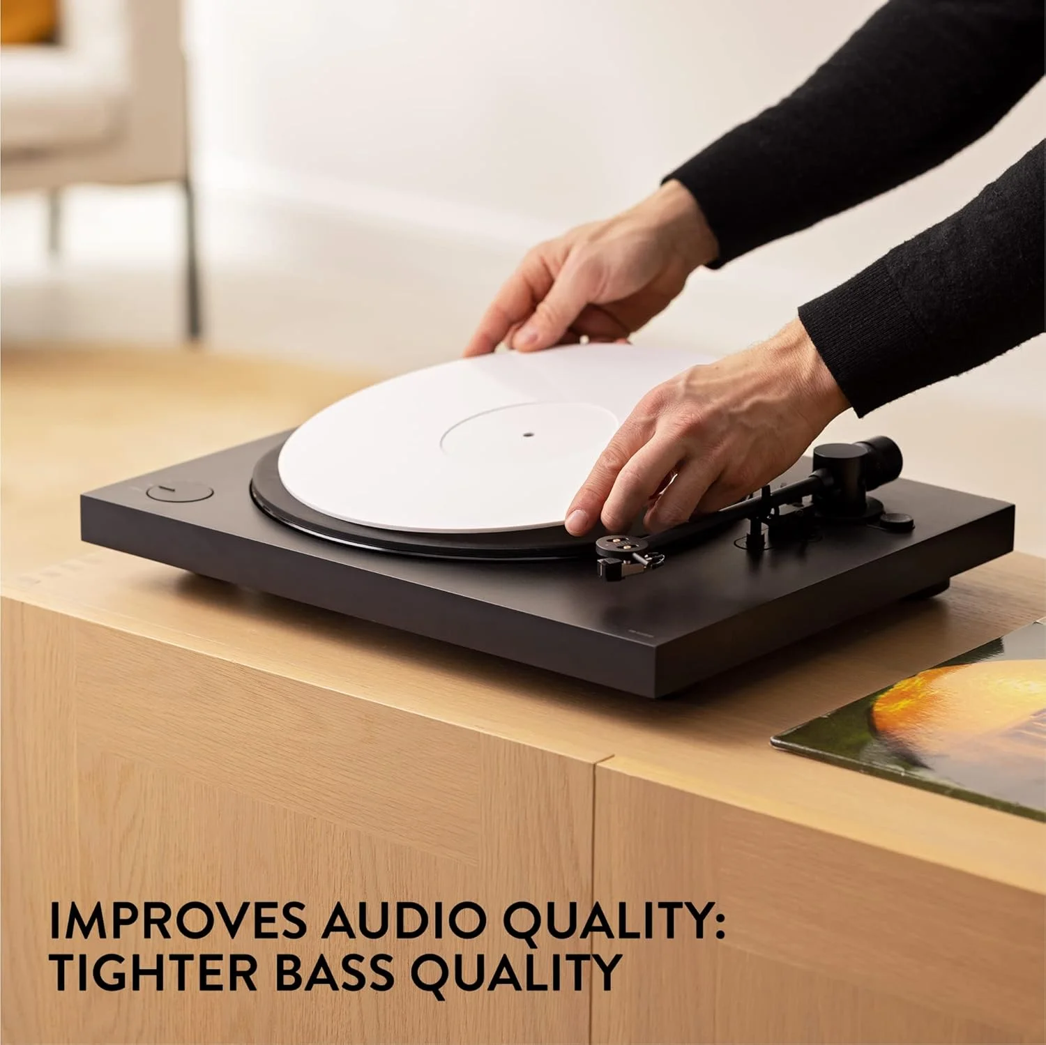 صفحه لغزنده گرامافون - سفید