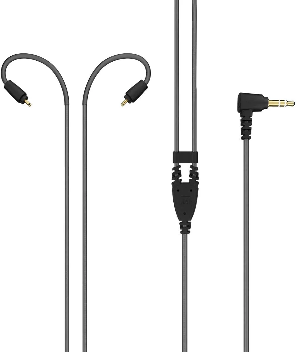 کابل صوتی استریو با طول افزایش یافته 72 اینچی MEE audio سری MX PRO M6 PRO (مشکی)
