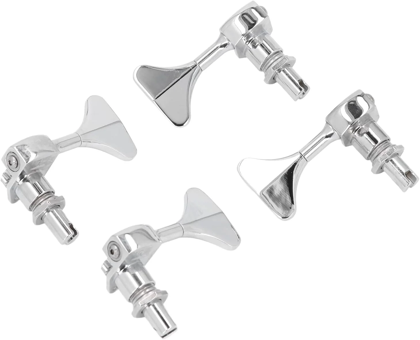 کوک گیتار باس 2R 2L، آلیاژ روی با نسبت دنده 20:1، مناسب برای گیتار باس الکتریک جاز، ابزار دقیق، کوک دقیق در هر بار، عملکرد ضد زنگ