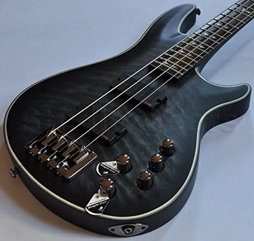 گیتار باس 4 سیم Schecter Hellraiser Extreme-4، مشکی مات شفاف