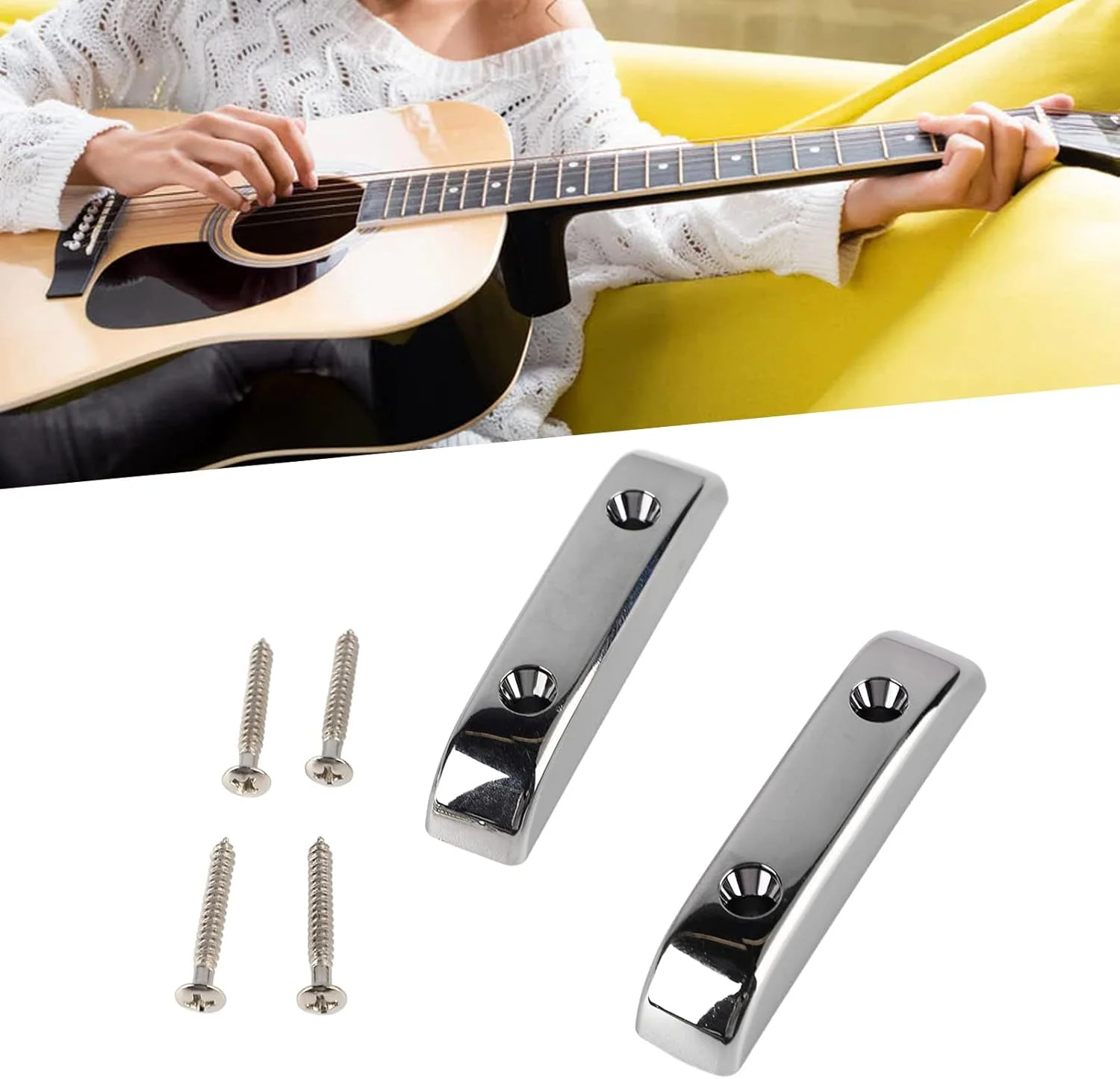 تکیه گاه انگشت شست، موقعیت انگشت ایمن، سازگار با انواع گیتار باس، ساخته شده از مواد پلاستیکی ممتاز سبک وزن، نصب آسان با پیچ های موجود، ایده آل برای مبتدیان (GM04 نقره ای) تکیه گاه انگشت شست، موقعیت انگشت ایمن، سازگار با انواع گیتار باس، ساخته شده از مواد پلاستیکی ممتاز سبک وزن، نصب آسان با پیچ های موجود، ایده آل برای مبتدیان (GM04 نقره ای)