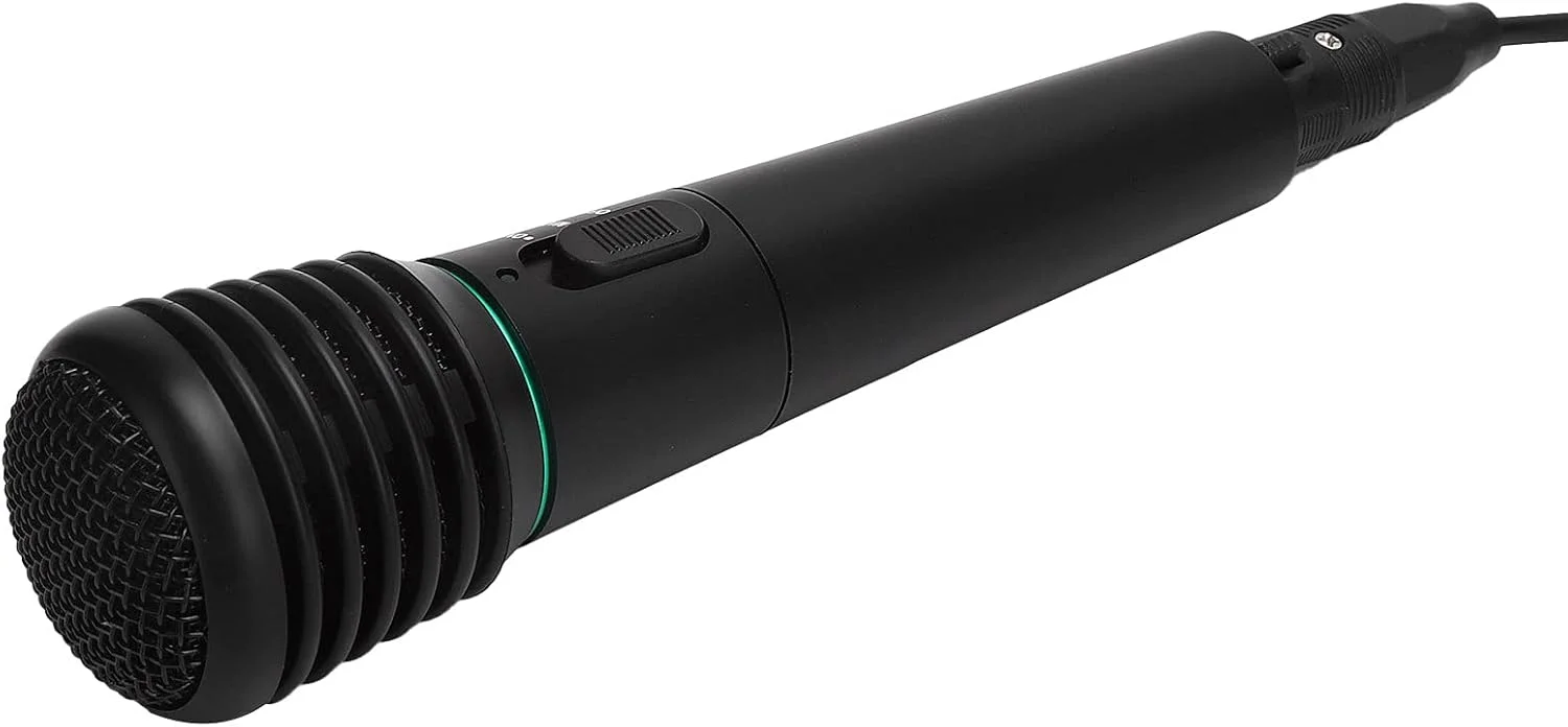 میکروفون کارائوکه Cryfokt، میکروفون سیمی بادوام و مناسب برای زنان، بلندگوهای کارائوکه، مهمانی خانگی، مردان میکروفون کارائوکه Cryfokt، میکروفون سیمی بادوام و مناسب برای زنان، بلندگوهای کارائوکه، مهمانی خانگی، مردان