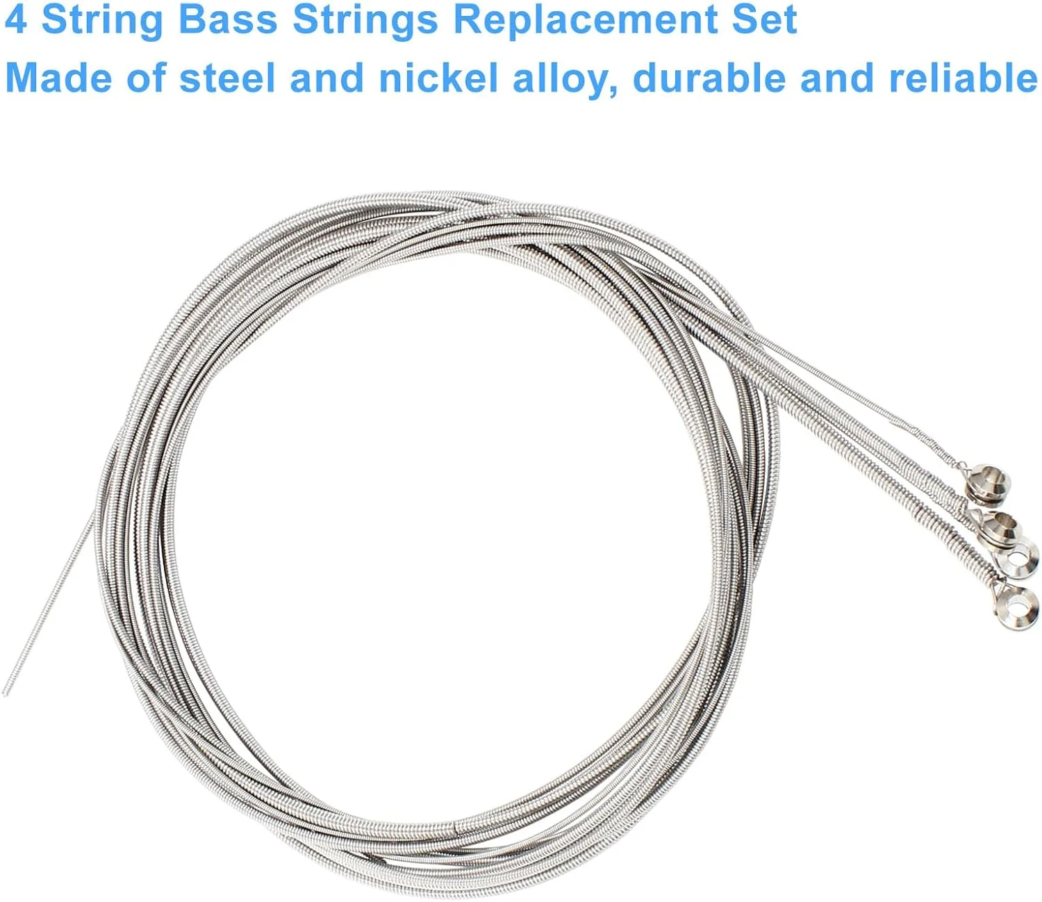 مجموعه سیم گیتار باس 4 رشته ای Piutouyar، سیم های باس استیل ضد زنگ، لوازم جانبی جایگزین سیم های باس الکتریک دقیق 4 رشته ای مجموعه سیم گیتار باس 4 رشته ای Piutouyar، سیم های باس استیل ضد زنگ، لوازم جانبی جایگزین سیم های باس الکتریک دقیق 4 رشته ای
