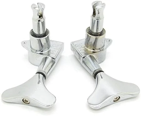 کوک گیتار باس برقی، گوشی های کوک، کلیدهای سردسته، دکمه های تنظیم، 2 راست 2 چپ، کروم