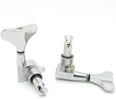 کوک گیتار باس برقی، گوشی های کوک، کلیدهای سردسته، دکمه های تنظیم، 2 راست 2 چپ، کروم