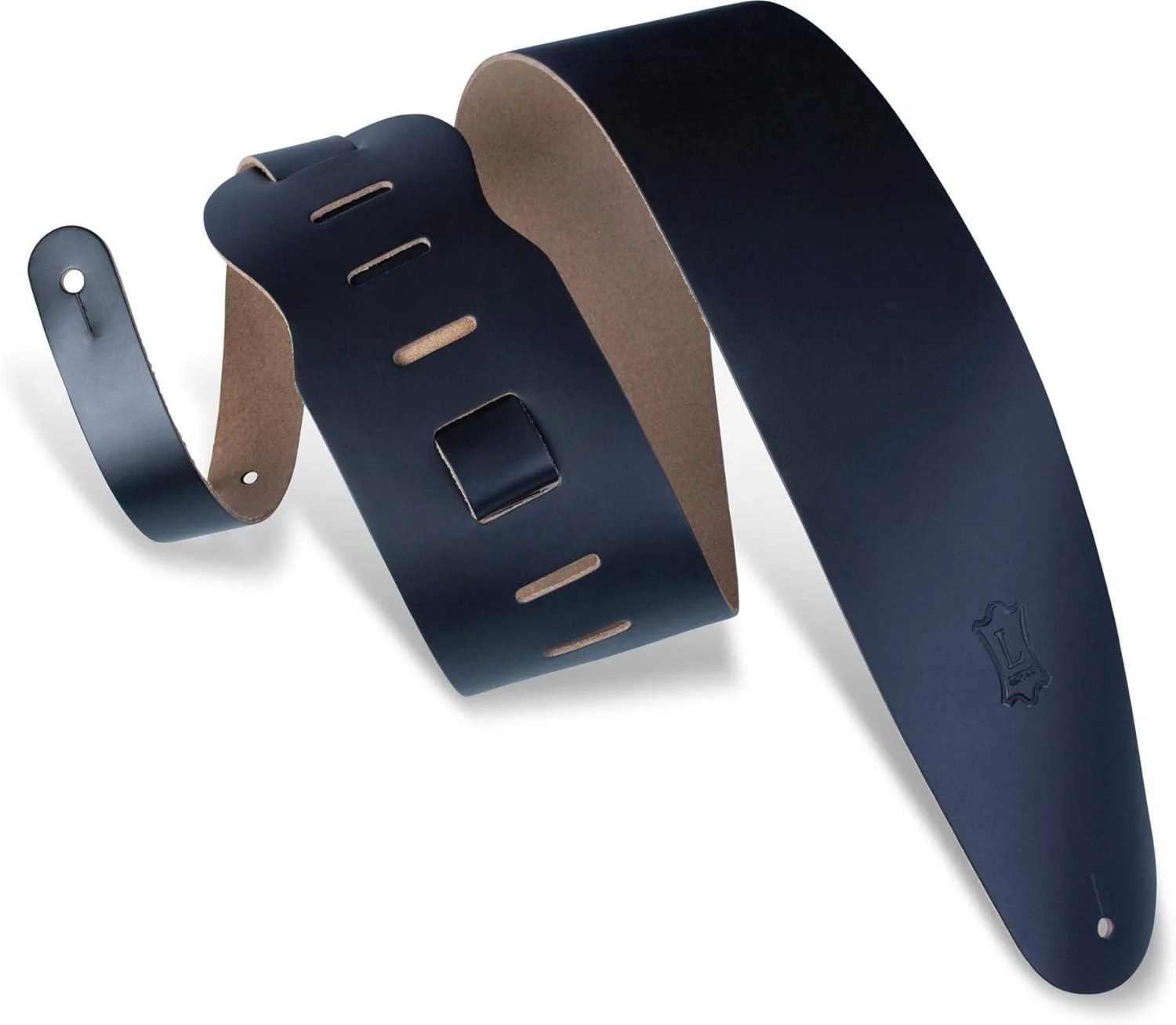 بند گیتار باس لِوی M4?BLK با عرض 3.5 اینچ - مشکی