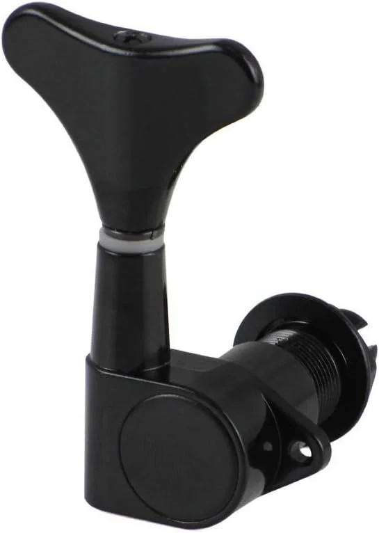 lovermusic lovermusic 4 عدد گوشی کوک مشکی 4R جایگزین برای گیتار باس - تیونرهای باس