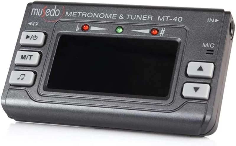 دستگاه قابل حمل لابیموس 3 در 1: مترونوم، تیونر و تولید کننده صدا برای گیتار، بیس، ویولن، یوکللی و کروماتیک با صفحه نمایش LCD