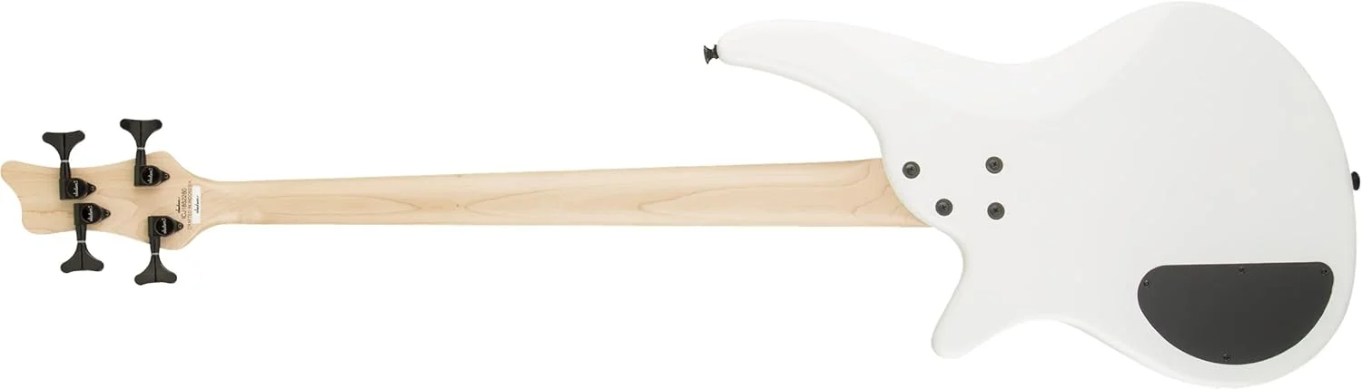 گیتار باس الکتریک جکسون سری JS مدل Spectra JS2، صفحه انگشت‌گذاری لورل، سفید برفی