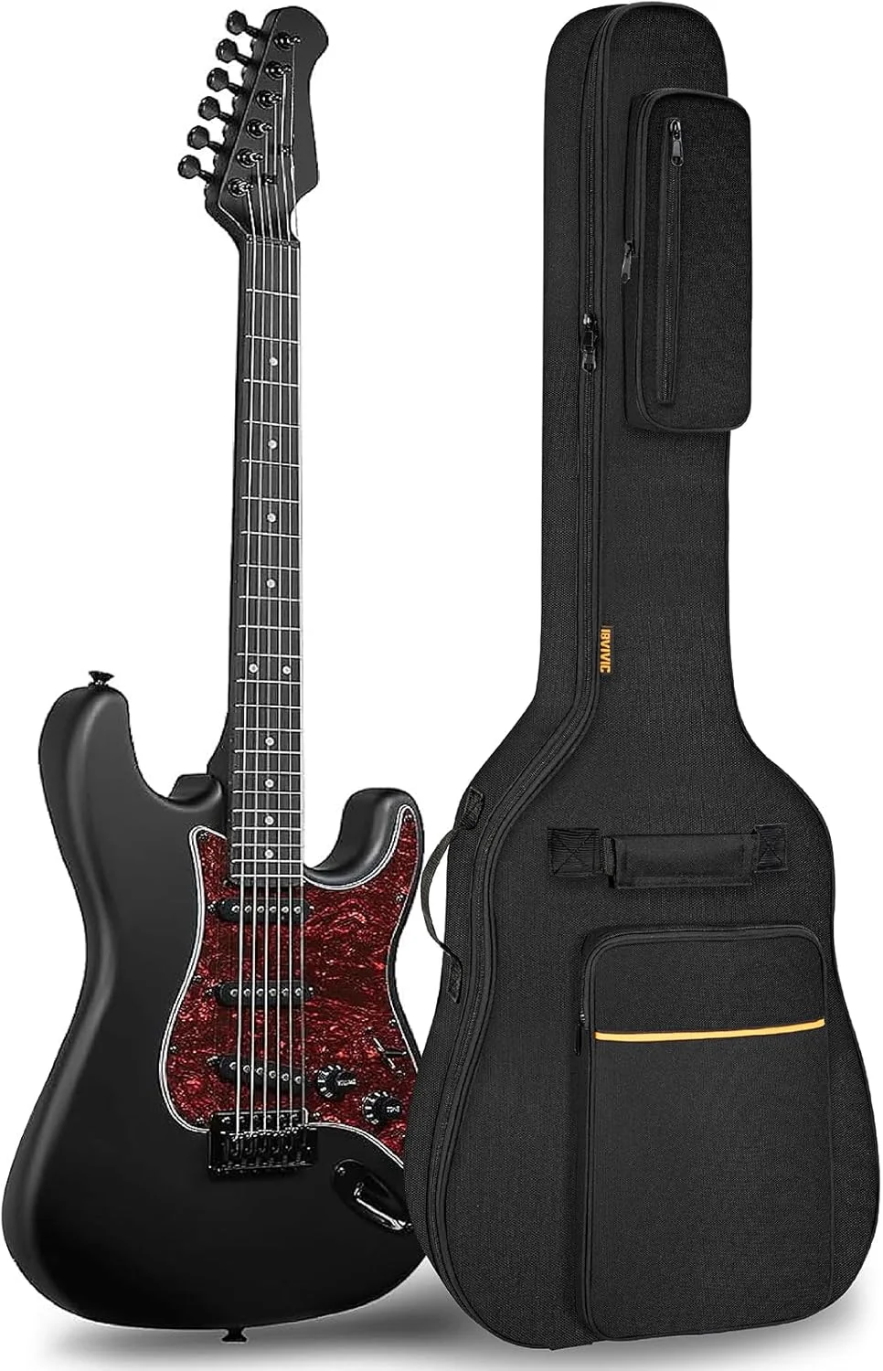 کیف گیتار باس الکتریکی، ضد گرد و غبار و مقاوم در برابر آب، دارای بند دوشی دوگانه قابل تنظیم، کیف گیتار بدون پد