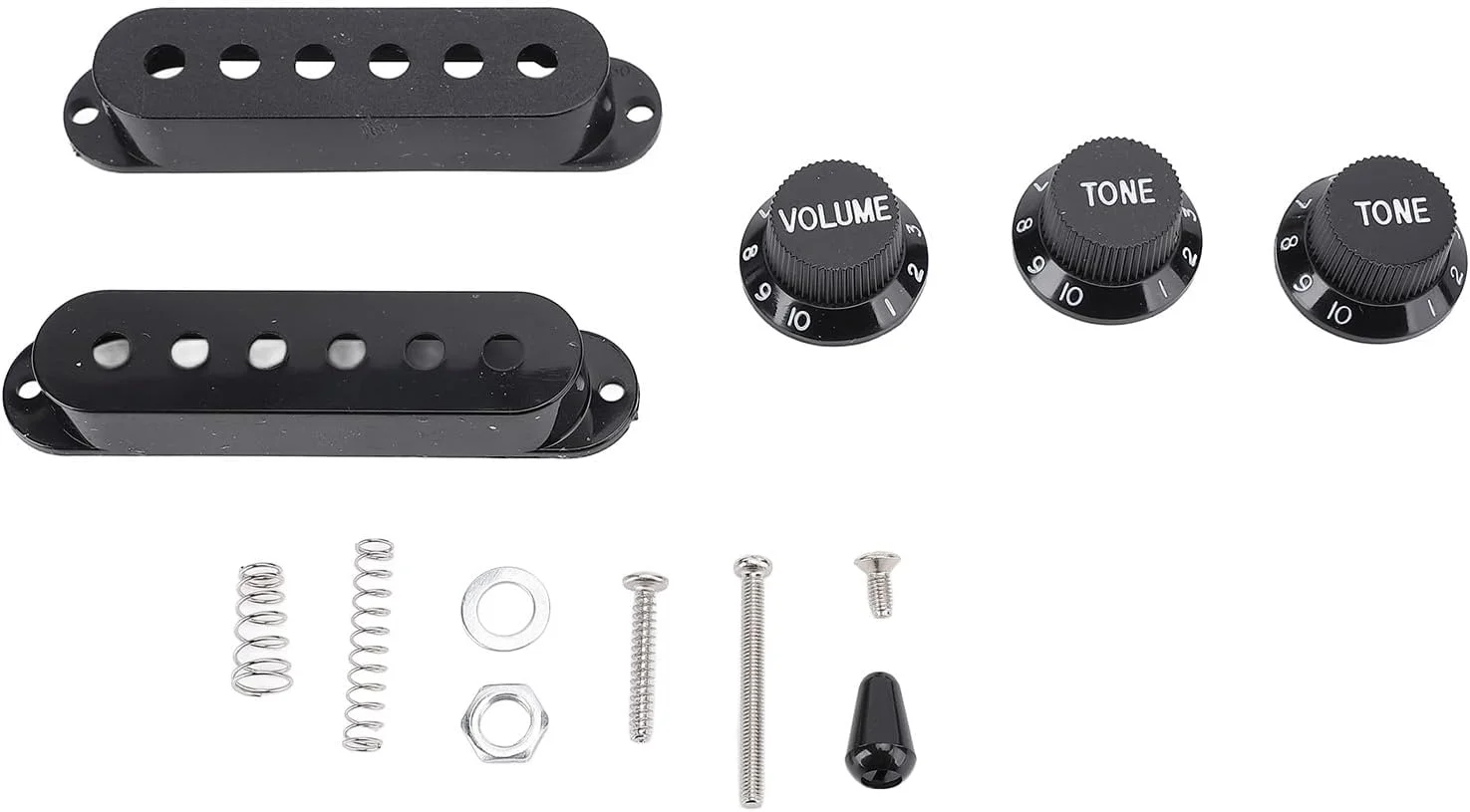 ست پیکاپ گیتار SSH، پیکاپ هامباکر گیتارهای باس سیم‌پیچ دوبل مشکی برای گیتار الکتریک ST